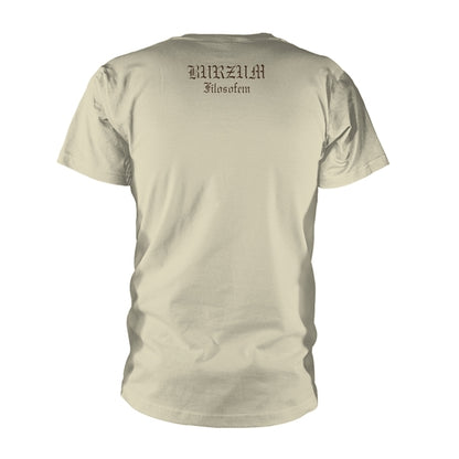 BURZUM - Filosofem T-SHIRT NATURAL/ LIGHT BROWN