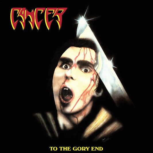CANCER - To The Gory End LP (RED GALAXY) (PREORDER)