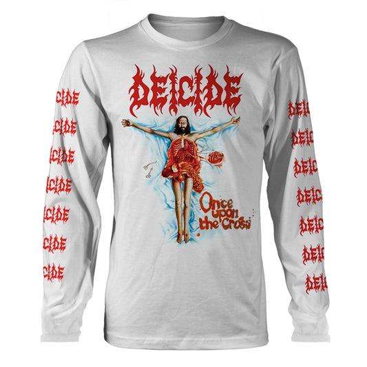 DEICIDE - Once Upon The Cross LONGSLEEVE (WHITE)