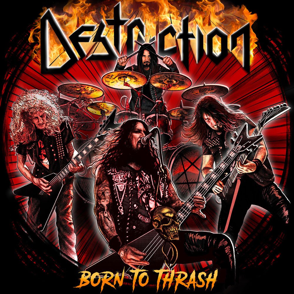 DESTRUCTION - Born to Thrash (Live in Germany) CD