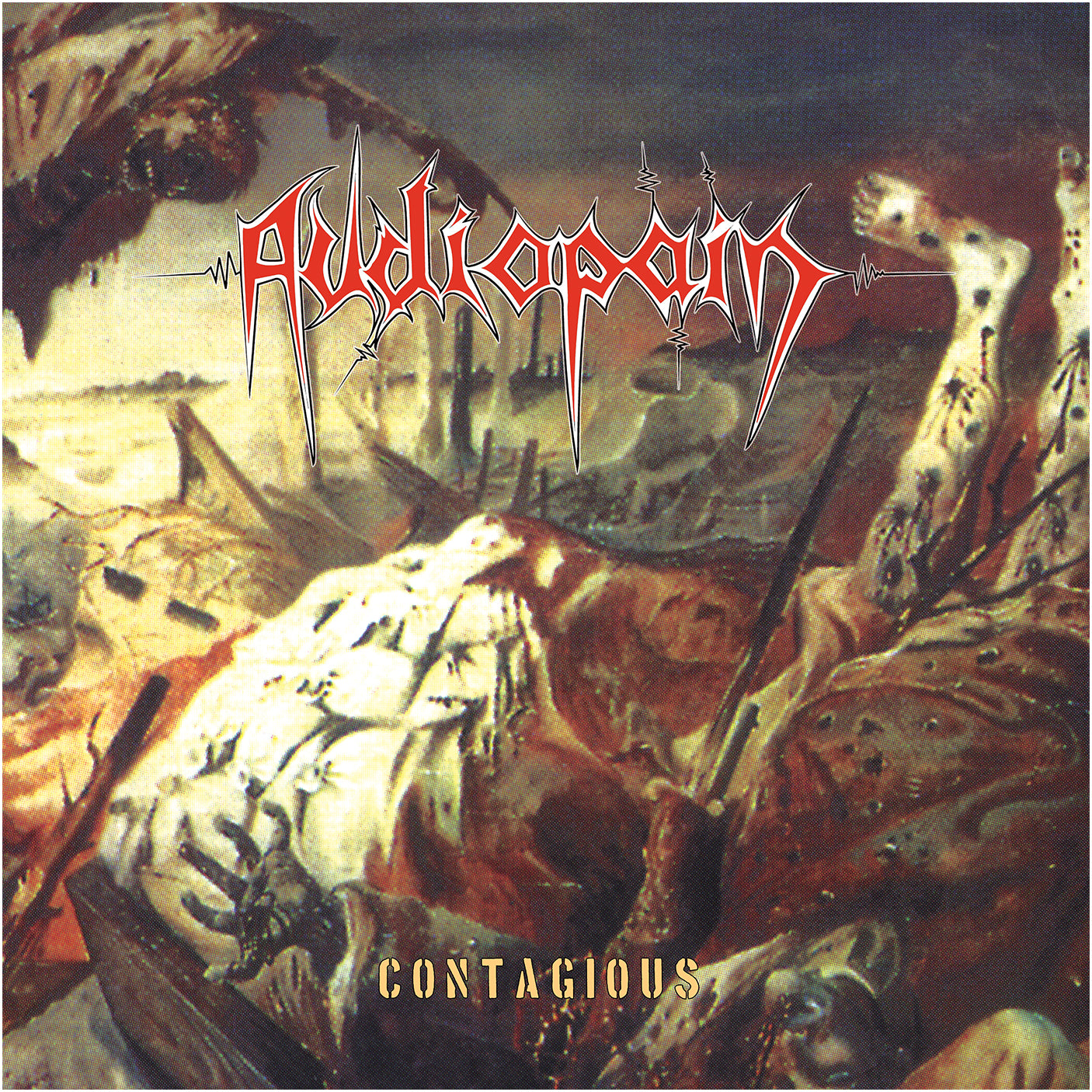 AUDIOPAIN - Contagious LP (GOLD)