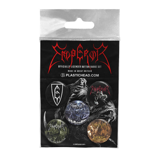 EMPEROR - BUTTON BADGE SET