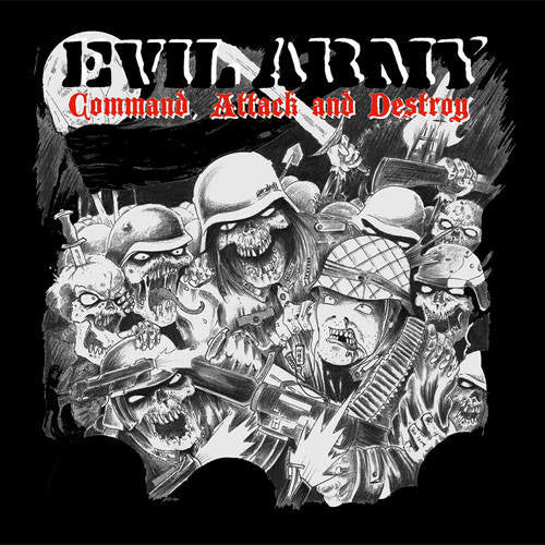 EVIL ARMY - Command, attack & destroy CD