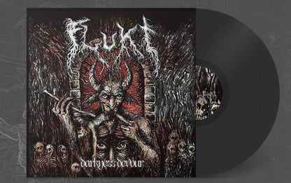 FLUKT - Darkness Devour LP (BLACK)