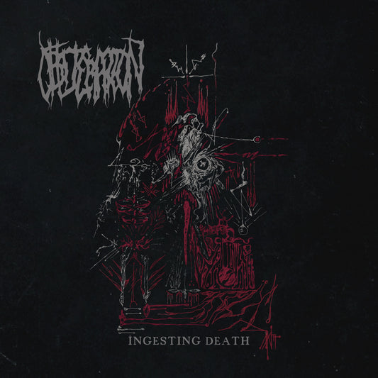 OBLITERATION - Ingesting Death LP (RED)