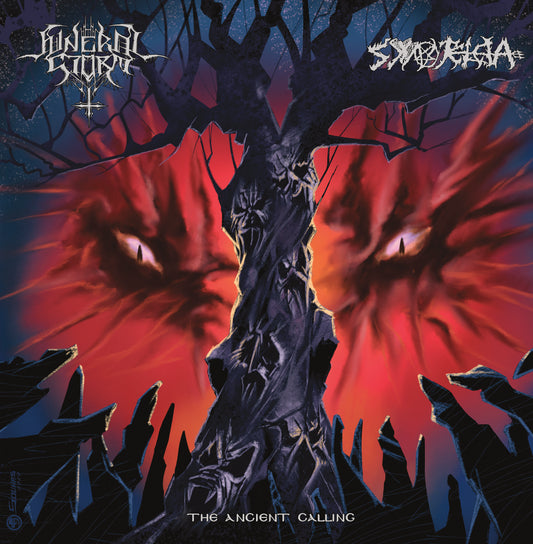 FUNERAL STORM / SYNTELEIA - The Ancient Calling 7''EP (PURPLE/ RED)