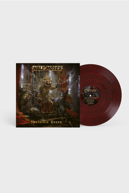 HOLY MOSES - Invisible Queen LP (RED MARBLED)