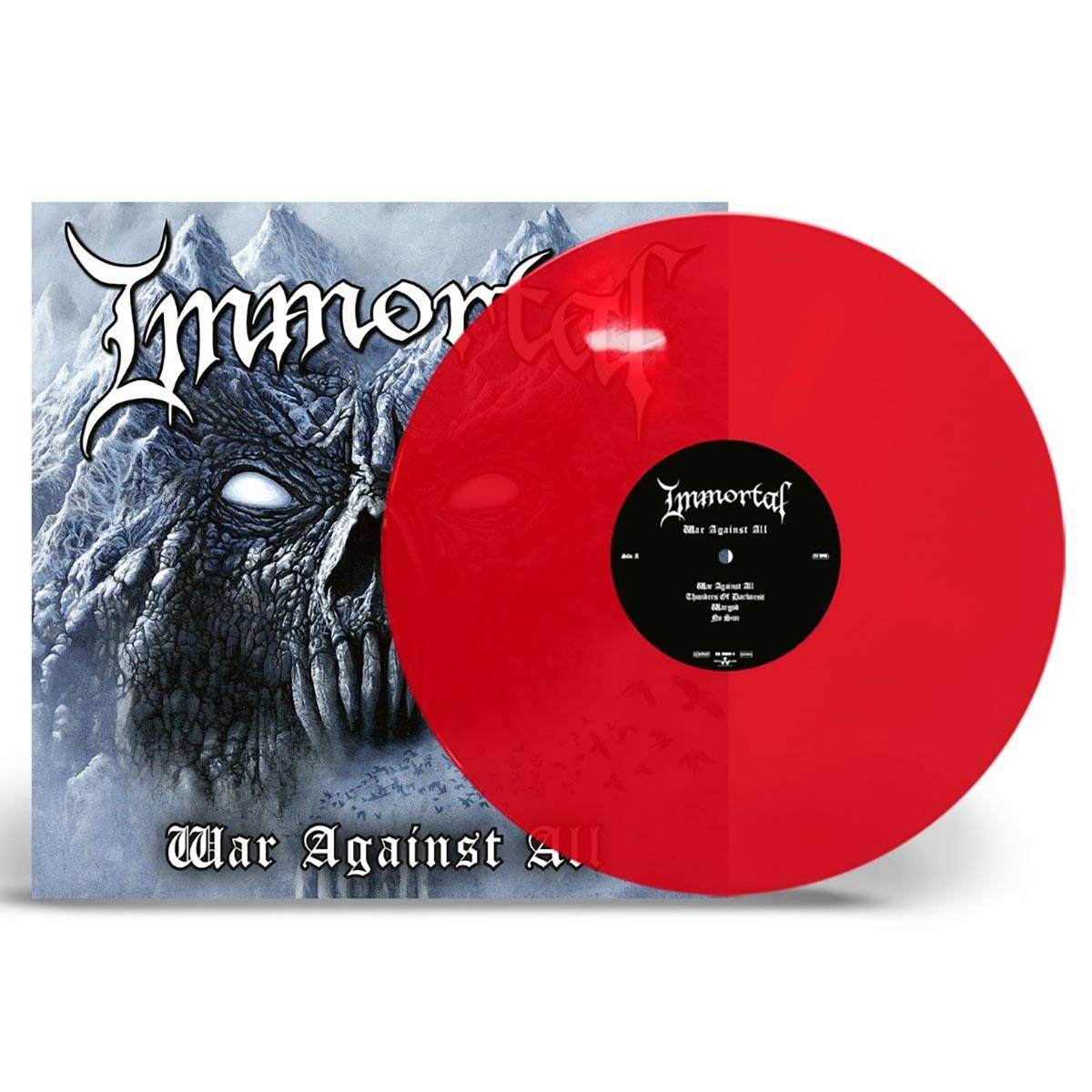 IMMORTAL - War Against All LP (NORDIC RED)