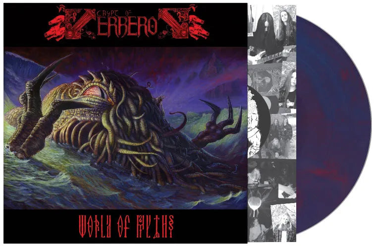 CRYPT OF KERBEROS - World of Myths LP (MAGENTA)