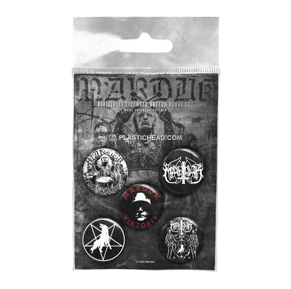 MARDUK - BUTTON BADGE SET