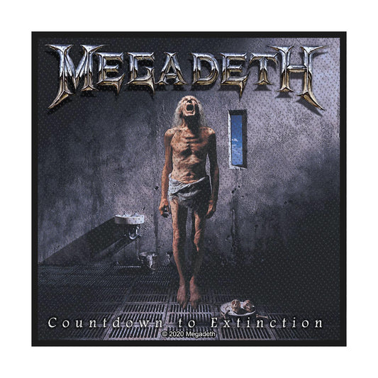 MEGADETH - Countdown To Extinction PATCH