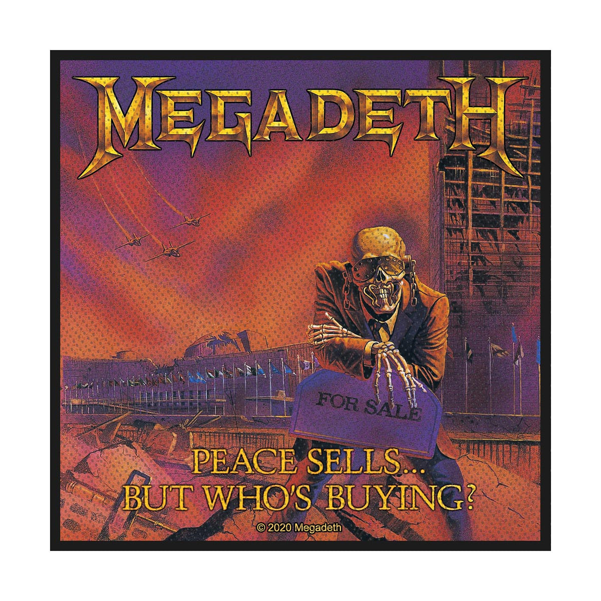 MEGADETH - Peace Sells PATCH
