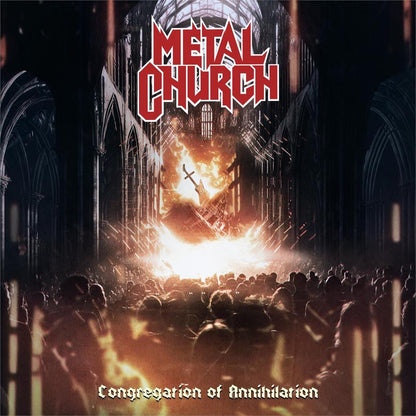 METAL CHURCH - Congregation Of Annihilation LP (ORANGE/RED SPLATTER)