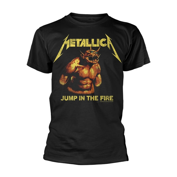 METALLICA - jump In The Fire Vintage T-SHIRT