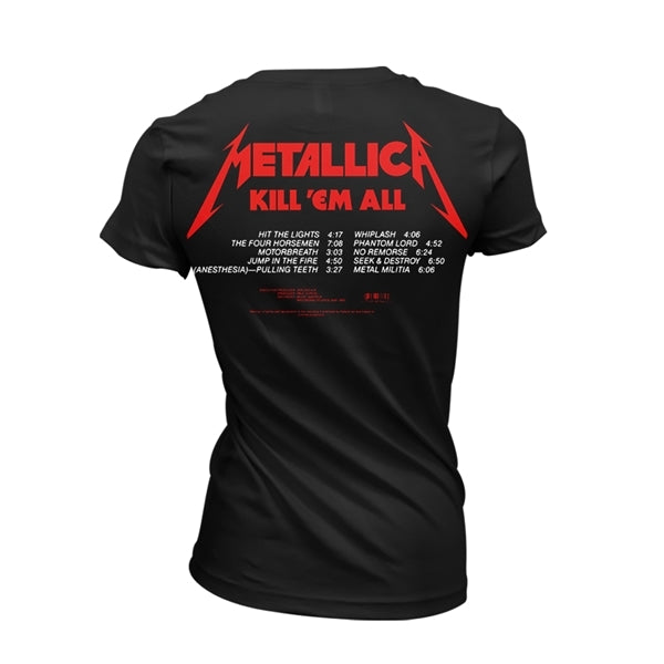 METALLICA - Kill Em All LADIES T-SHIRT