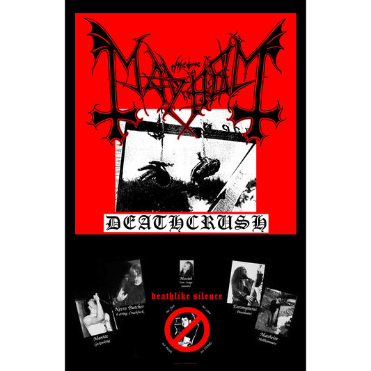 MAYHEM - Deathcrush TEXTILE POSTER