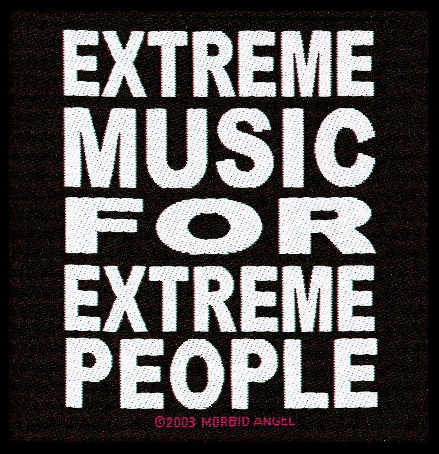 MORBID ANGEL - Extreme Music For Extreme People PATCH