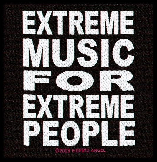 MORBID ANGEL - Extreme Music For Extreme People PATCH