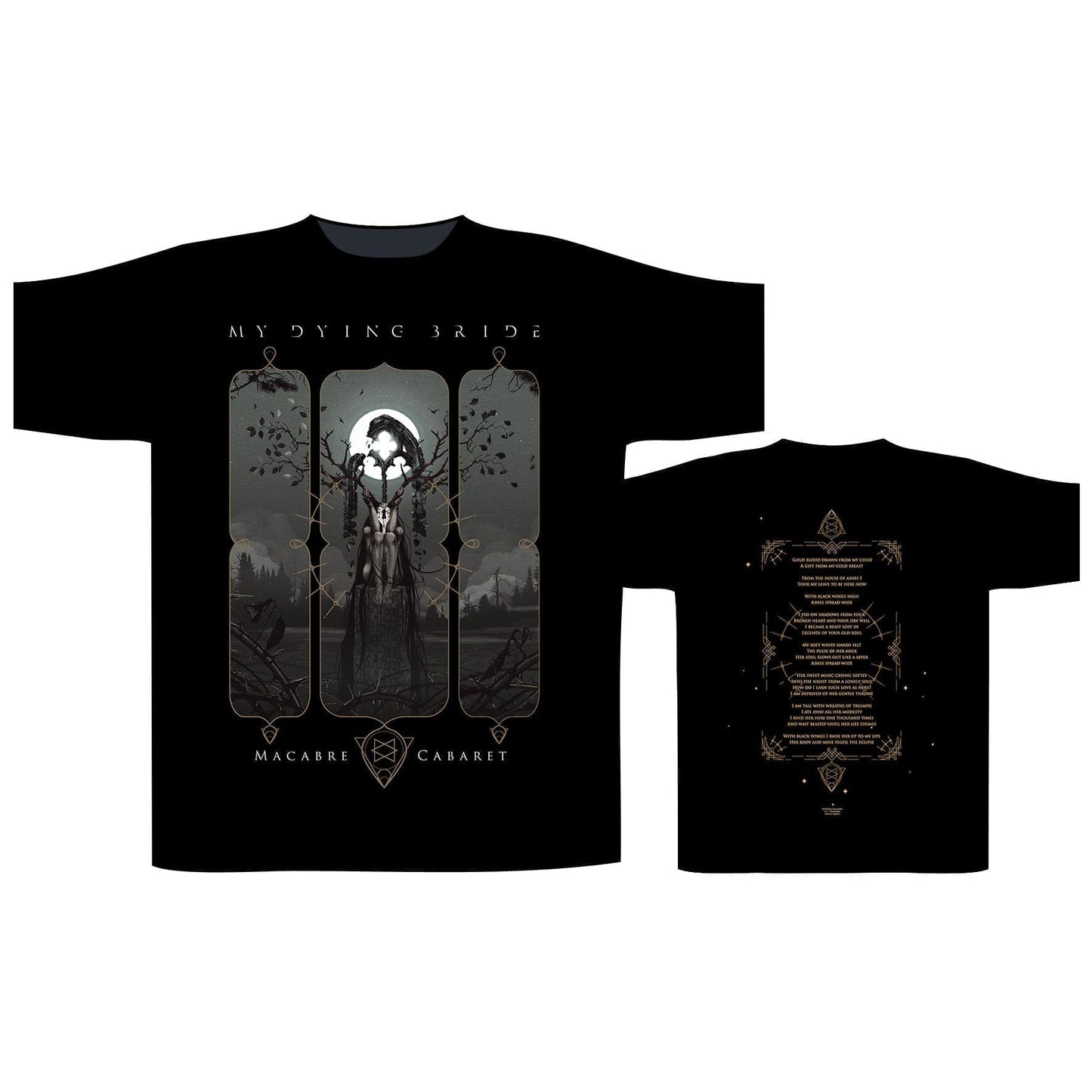 MY DYING BRIDE - Macabre Cabaret T-SHIRT