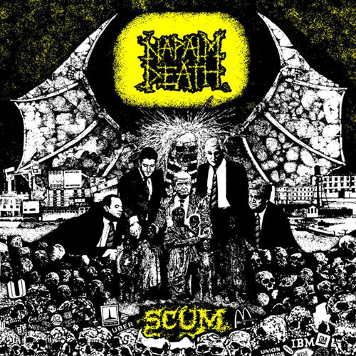 NAPALM DEATH - Scum LP (GREEN)