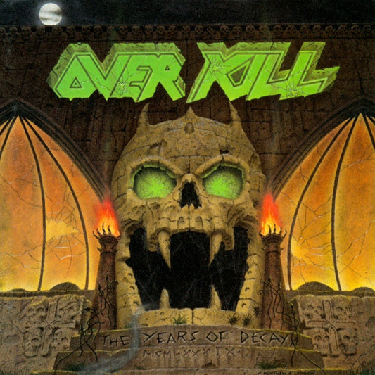 OVERKILL - The Years Of Decay LP (RED/ BLACK)