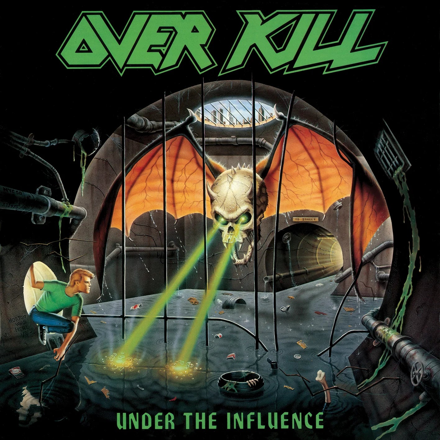 OVERKILL - Under The Influence LP (YELLOW)