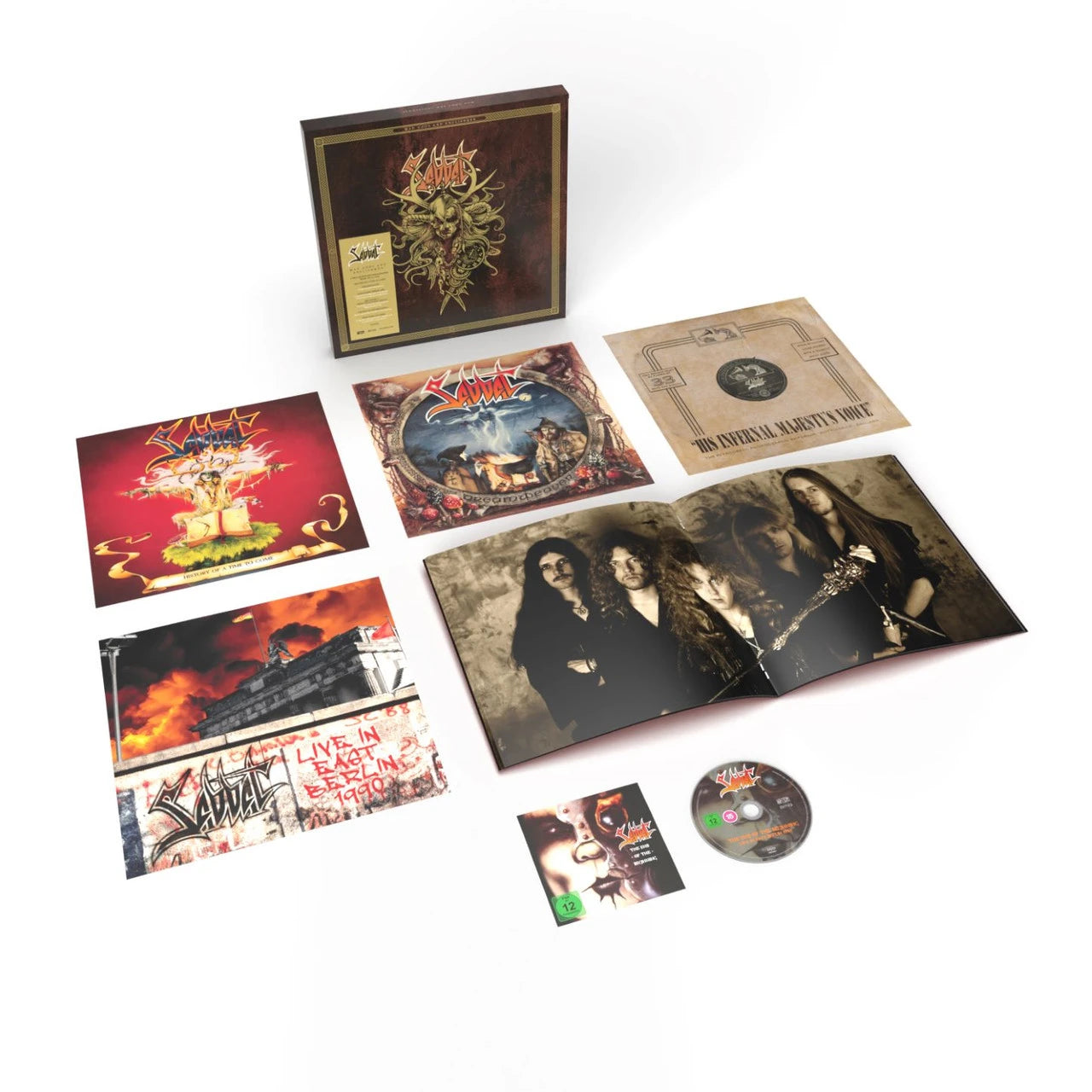 SABBAT - Mad Gods and Englishmen LP BOX