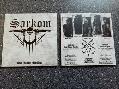 SARKOM - Rock Bottom Manifest 7''EP