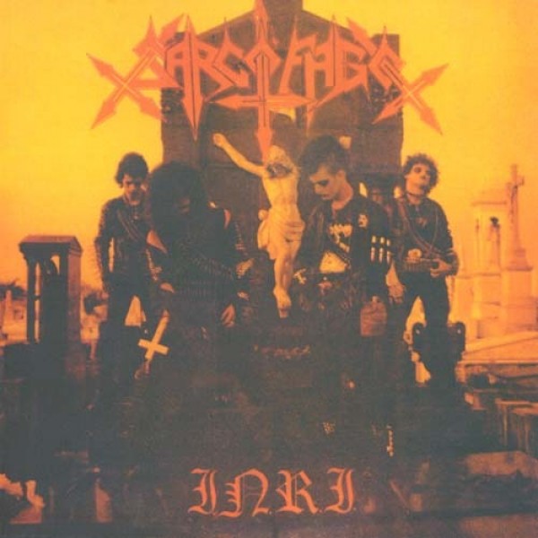 SARCOFAGO - I.N.R.I. LP (ORANGE COVER) (PREORDER)