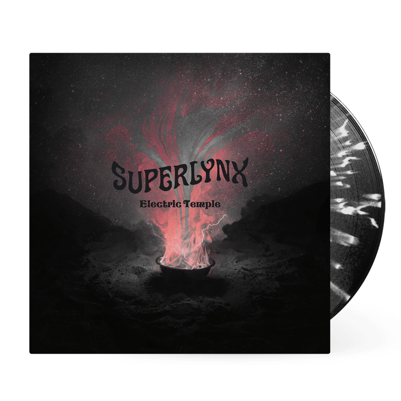 SUPERLYNX - Electric Temple LP (SPLATTER)