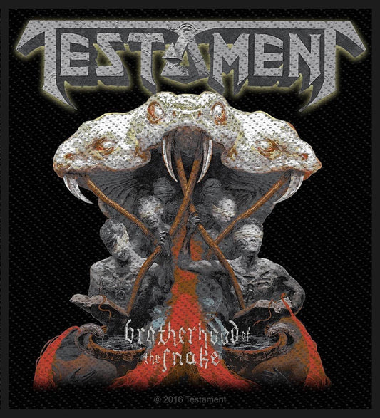 TESTAMENT - Brotherhood Of The Snake PATCH