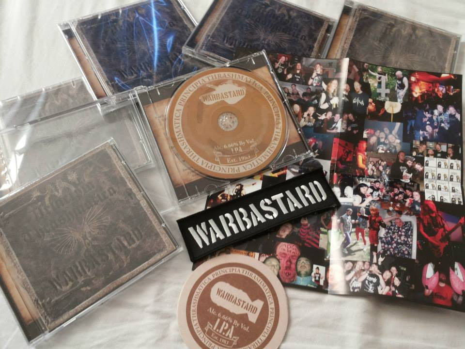 WARBASTARD - Principia Thrashmatica CD w/PATCH & BEER MAT