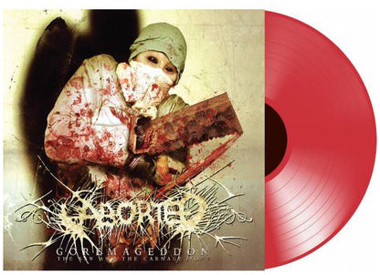 ABORTED - Goremageddon - The Saw And The Carnage Done LP (RED)