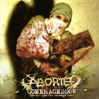 ABORTED - Goremageddon - The Saw And The Carnage Done LP (RED)