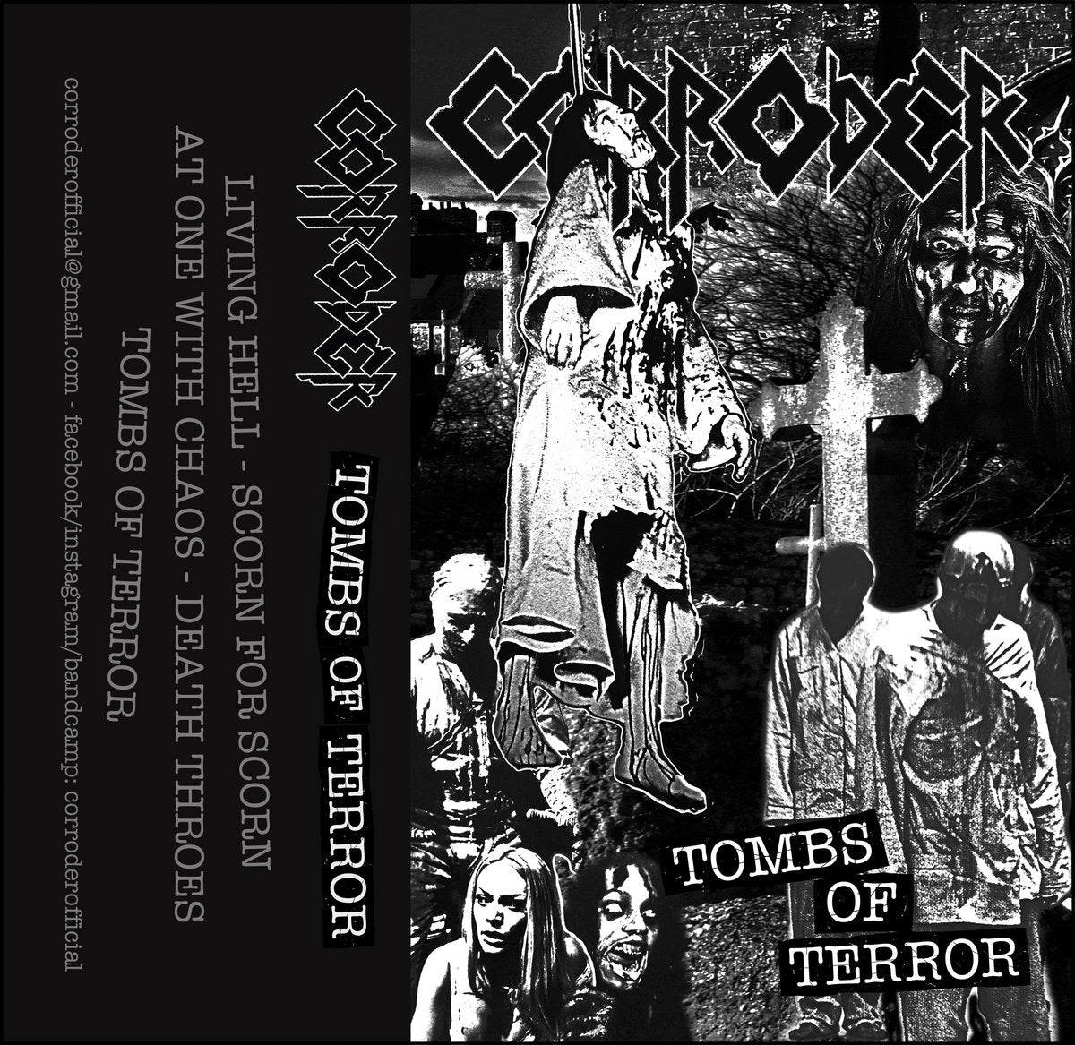 CORRODER - Tombs Of Terror MC