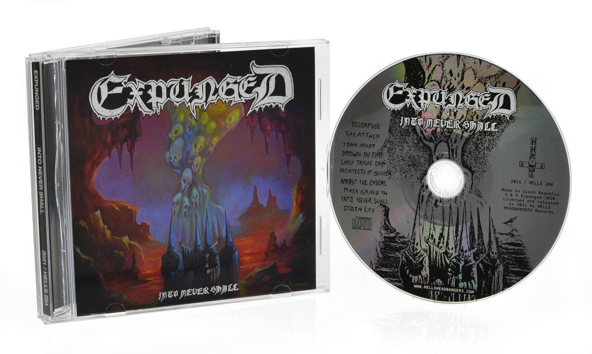 EXPUNGED - Into Never Shall CD