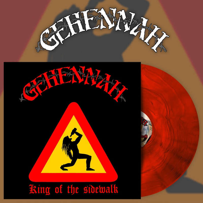 GEHENNAH - King Of The Sidewalk LP (RED)