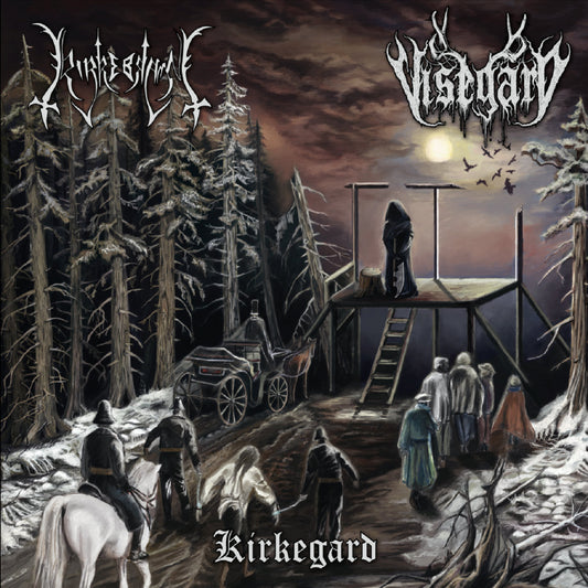 KIRKEBRANN/ VISEGARD - Kirkegard SPLIT CD