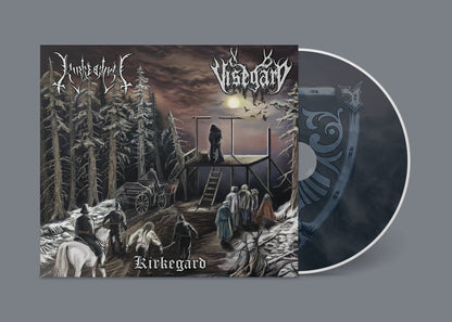 KIRKEBRANN/ VISEGARD - Kirkegard SPLIT CD