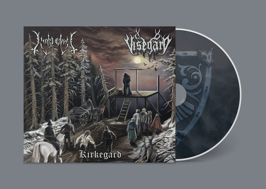 KIRKEBRANN/ VISEGARD - Kirkegard SPLIT CD