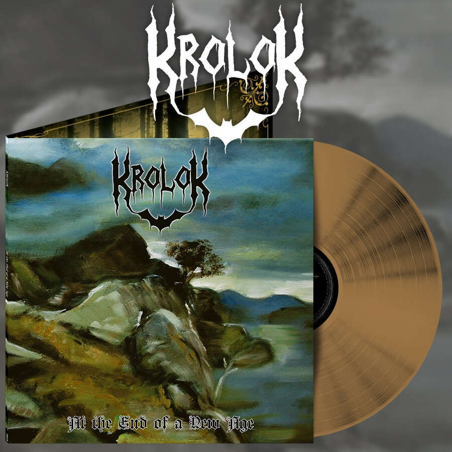 KROLOK - At The End Of A New Age LP (GOLD)