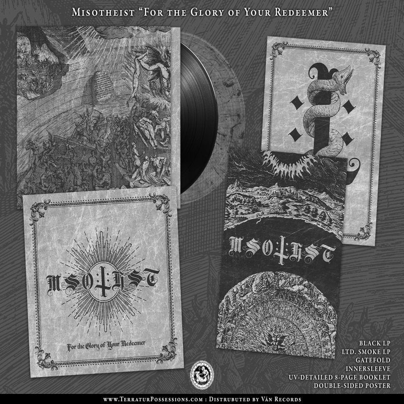 MISOTHEIST - For The Glory Of Your Redeemer LP (PREORDER)