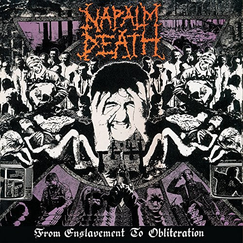 NAPALM DEATH - From Enslavement To Obliteration LP (GREEN)