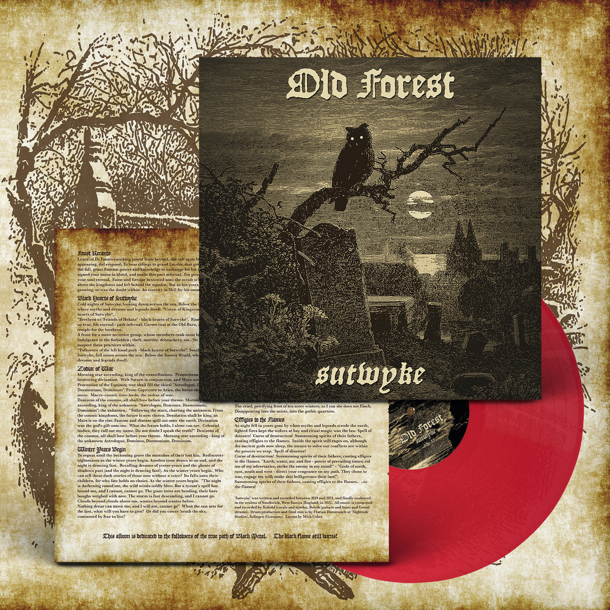 OLD FOREST - Sutwyke LP (RED)