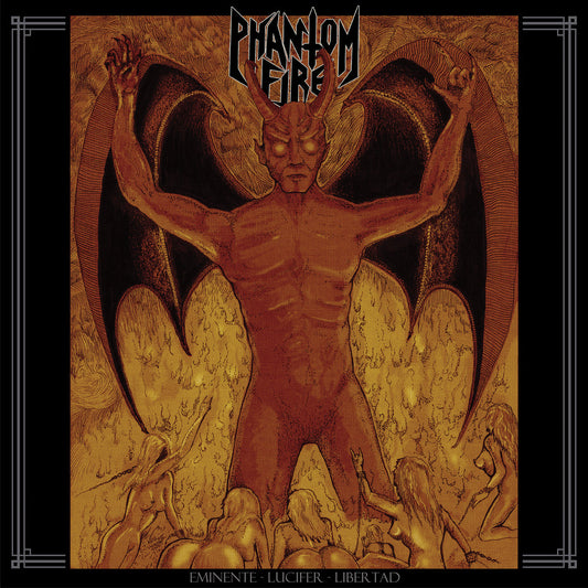 PHANTOM FIRE - Eminente Lucifer Libertad LP (SILVER)