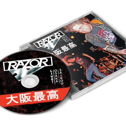 RAZOR - Live! Osaka Saikou CD