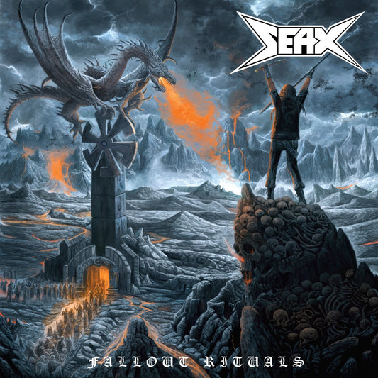 SEAX "Fallout Rituals" LP (BLUE/ SMOKE)