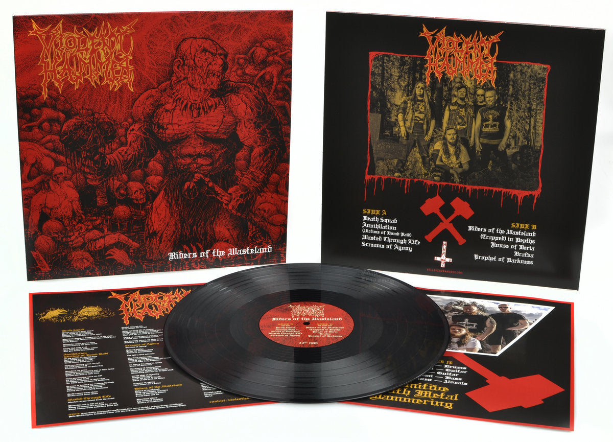 VIOLENT HAMMER - Riders Of The Wasteland LP